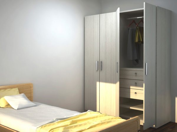 Mueble modular para cuarto de servicio, muebles modulares para áreas de servicio, clósets modulares, muebles para organización en el hogar.