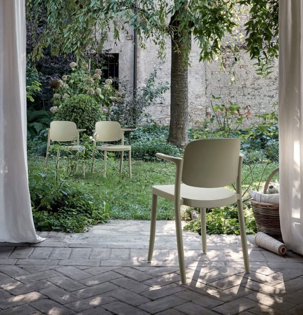 Silla Piazza de Colos, sillas italianas, muebles para hogar, muebles para exteriores, muebles para proyectos comerciales y residenciales, sillas para casa, sillas para exterior, sillas para jardín, muebles para jardín