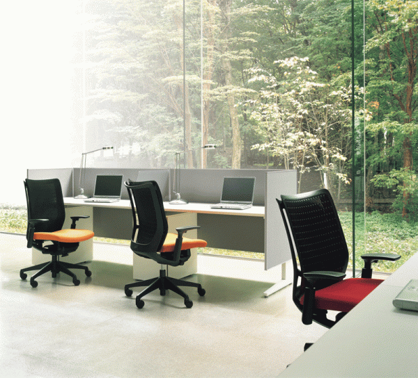 Silla Visconte de Okamura, sillas japonesas para oficina, sillas importadas para oficina, sillas tapizadas en malla, sillas ergonómicas para oficina