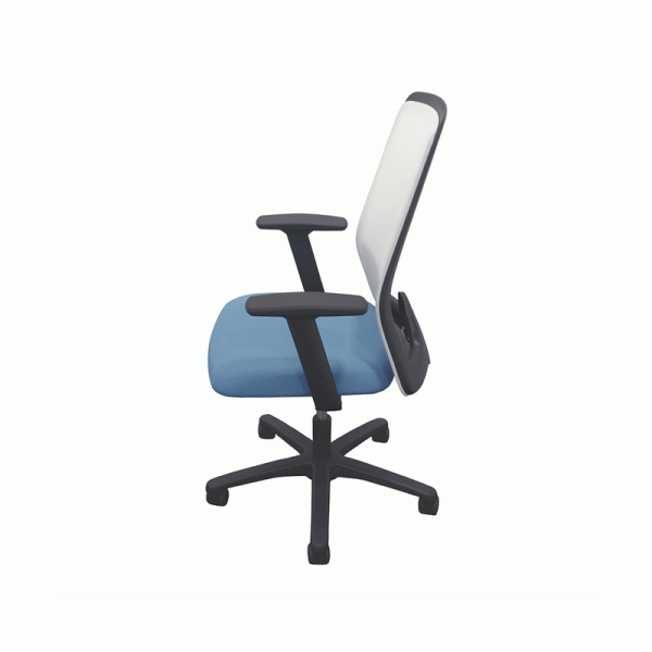 EVERYis1, silla operativa para oficina, sillas de Interstuhl, sillería operativa para oficina, sillas tapizadas en malla y tela, sillería tapizada en malla y tela
