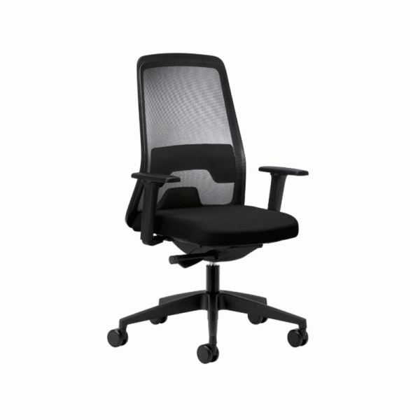 EVERY 177E1X de Interstuhl, silla operativa para oficina, sillas de Interstuhl, sillas para home office, sillas tapizadas en malla y tela, sillería tapizada en malla y tela, sillas giratorias