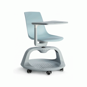 Silla RE-722 /RZ, sillas para capacitación, sillería para capacitación, sillas con paleta para escritura, sillas escolares