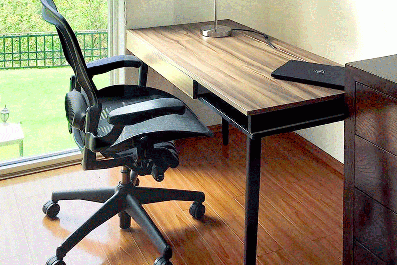 Escritorio Record, escritorio para home office, escritorio de madera, escritorio para casa, escritorio contemporáneo, escritorio sencillo, escritorio pequeño, muebles para home office